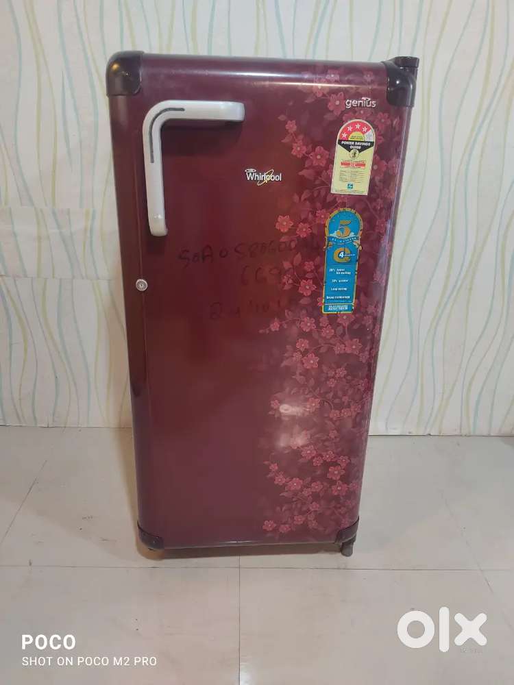 Whirlpool 4 Star 180 litres Single door fridge, Best Working Condition