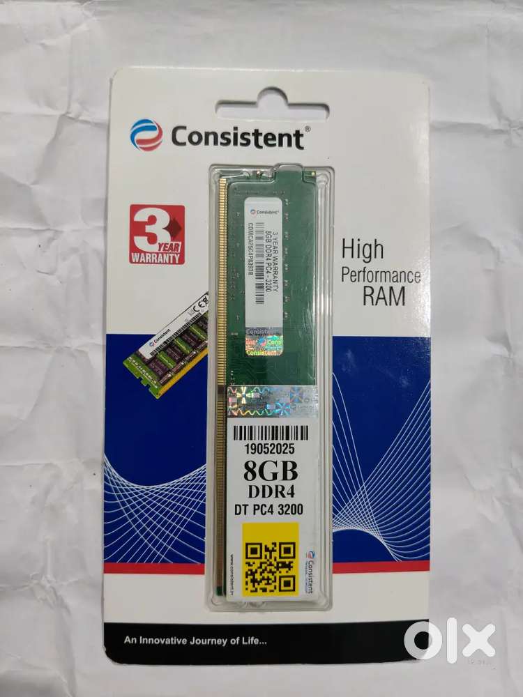 Consistent DDR4 ram 8gb