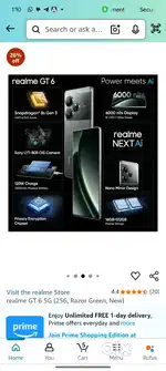 Realme gt 6 12/256