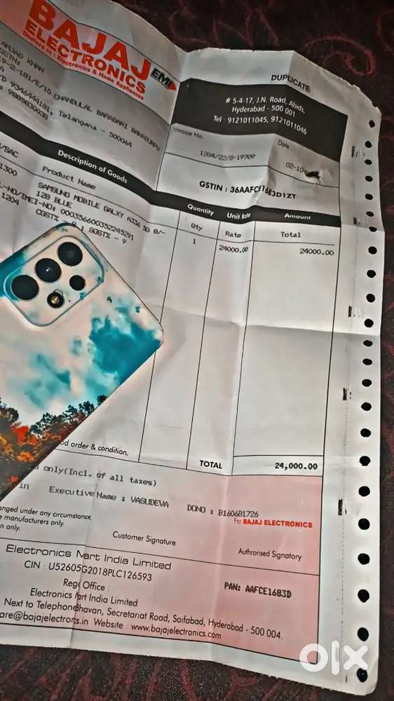 Brand new just 1yr old fully modified 5g mobile 8+8 gb ram bill box