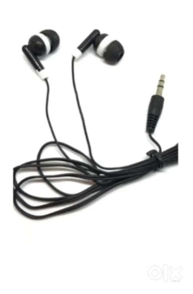 Earphone color black