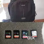 Waterproof Camera Bag and SanDisk Camera SD Cards