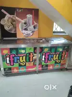 2 pan rolled ice cream machine
