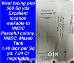 Prime location plot very close to NMDC . Excellent investment