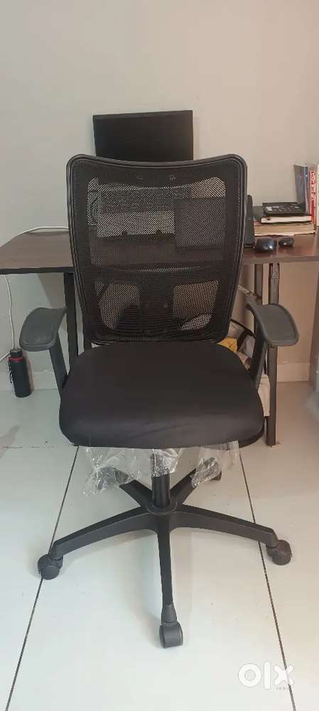 Office Table (Folding) And Chair (Adjustable)