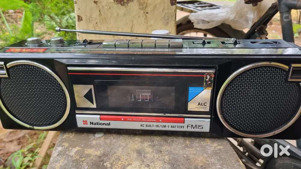NATIONAL STEREO RADIO CASSETTE player  RX-FM 15