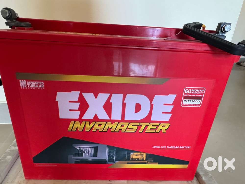 EXIDE Inverter with EXIDE battery