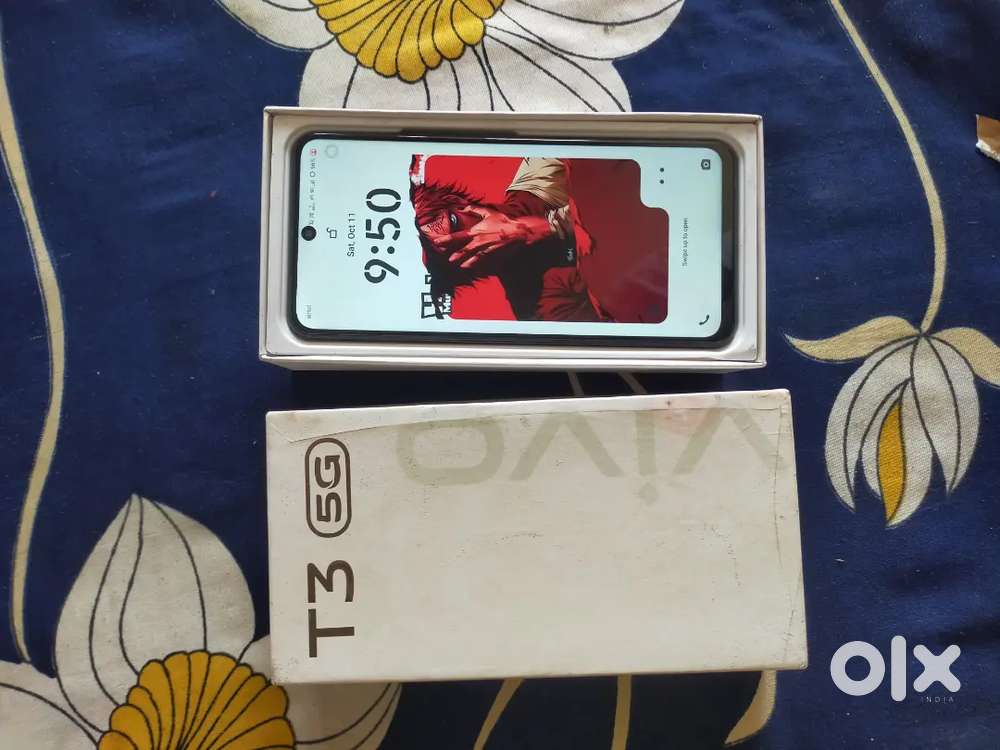 Halki si screen crack hai  Vivo t3 combo change very good condition