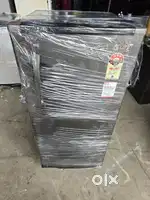 I'd89 steel finish single door fridge lg with flower design