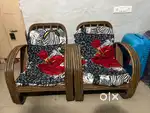 Cane Sofa Set