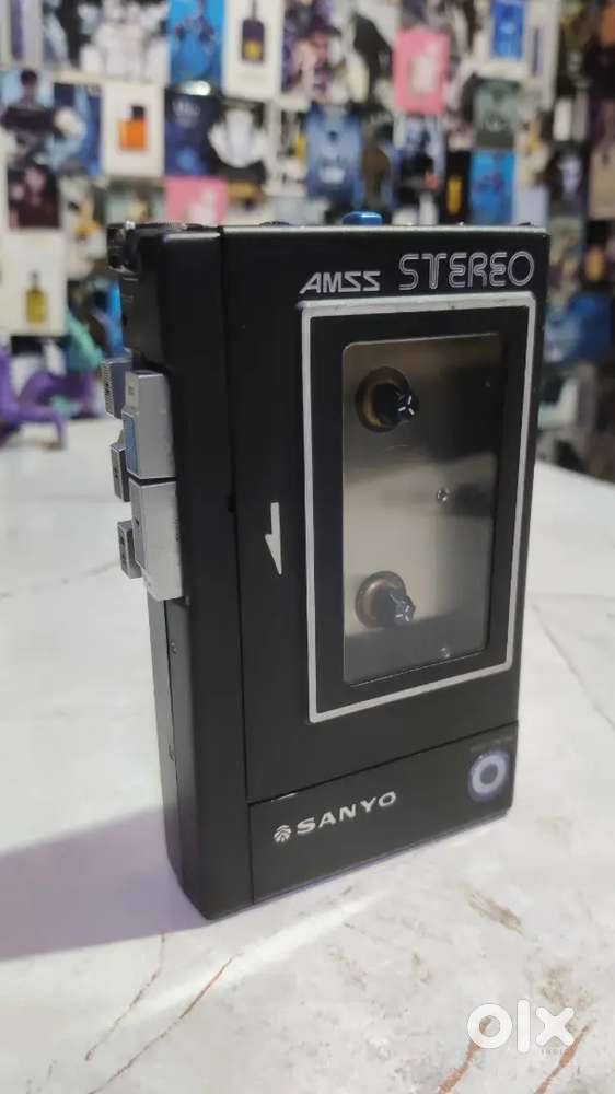 Vintage antique sanyo M-5550 sterio cassette corder new condition rare