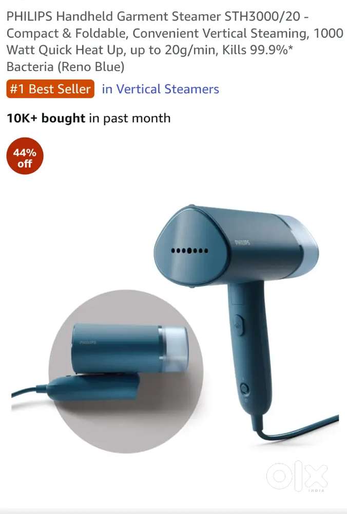 Philips streamer ironing device