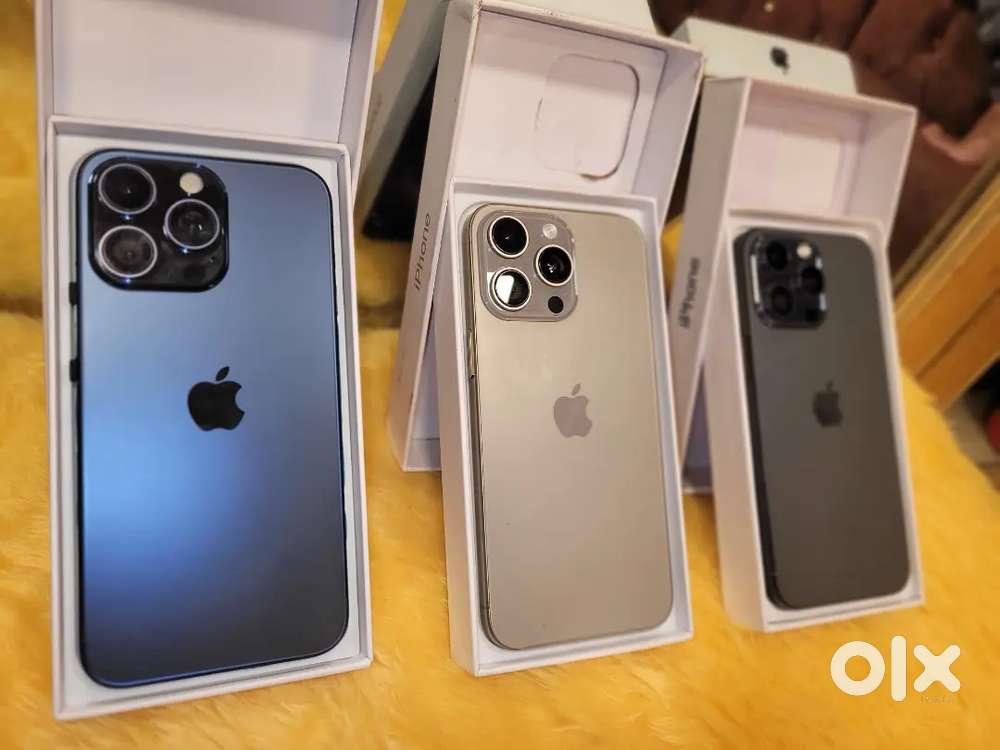 IPHONE REFURBISHED MODELS 15PROMAX WITH WARRANTY BILL BOX AVAILABLE