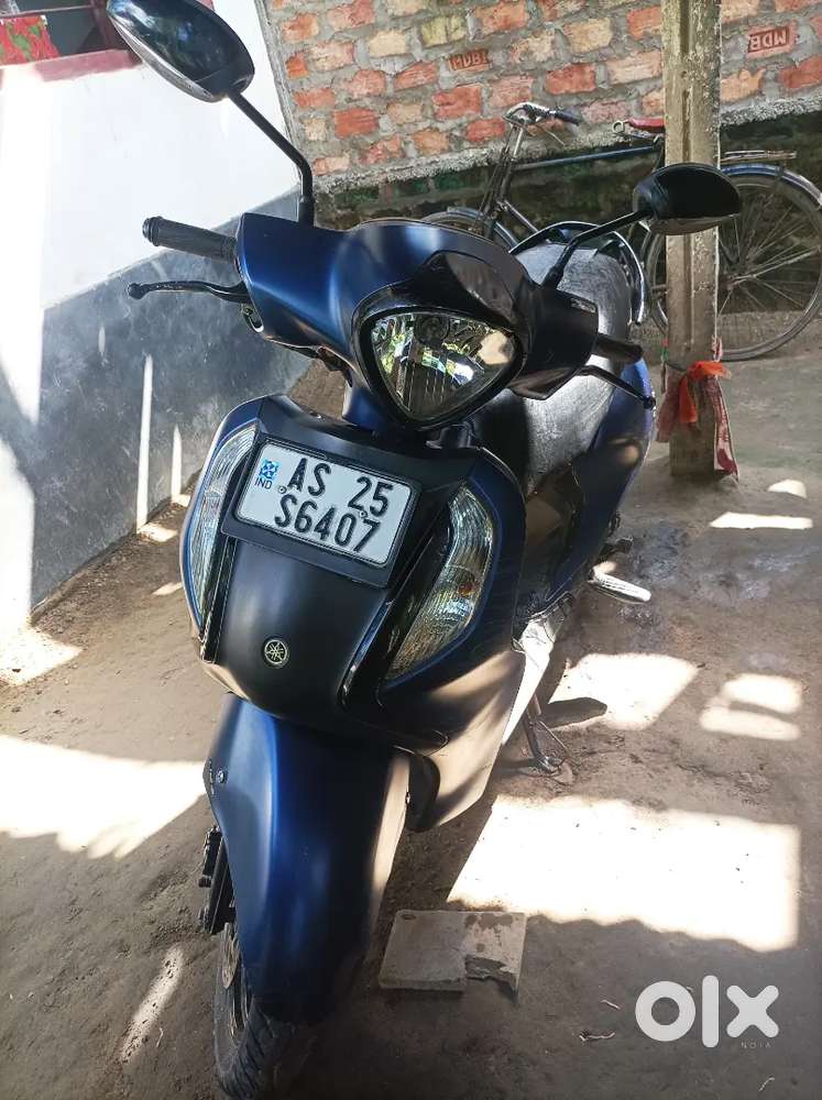 Yamaha fachino 125 bs6 (Dark Matte Blue Special Edition )