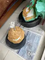 Rubber + chrome weights ( good condition)
