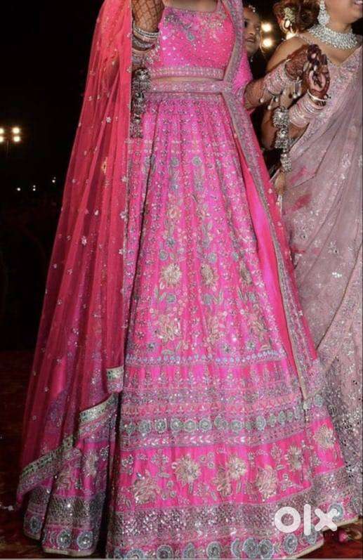 Pink Designer Lehenga ( Kajal Couture Surat)