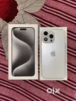 Iphone 15 proMax 256GB white Titanium