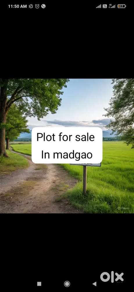 Plot for sale in madgaon