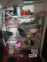 Wall Mount Kitchen Utensils Dish Rack