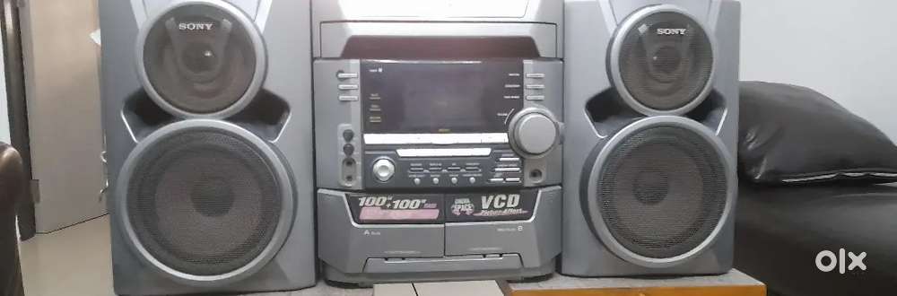 SONY Mini Hi-fi components system (music system) with two speaker