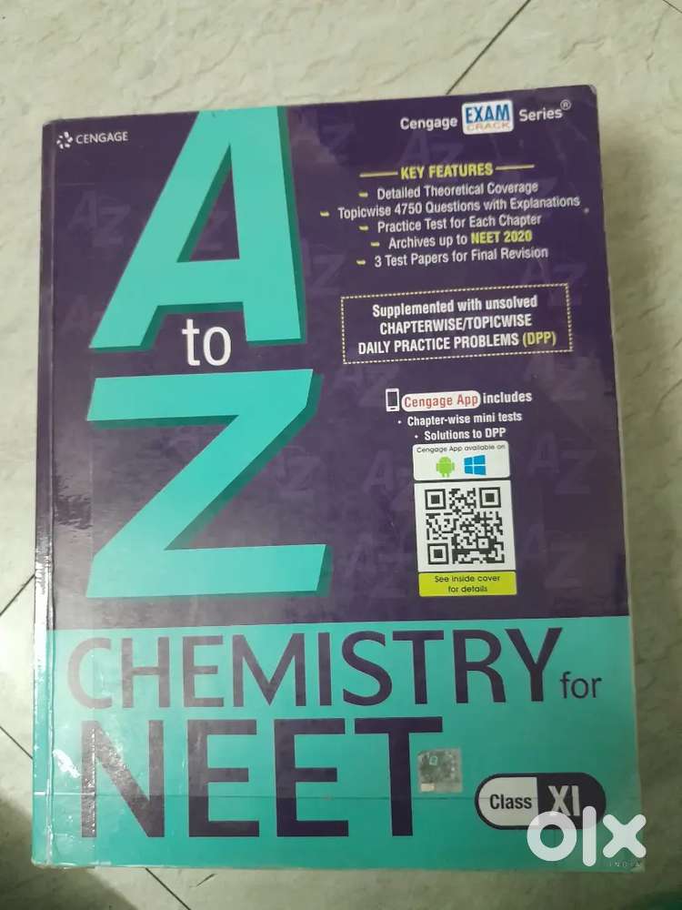 Cengage A to Z chemistry for neet 11+ 12