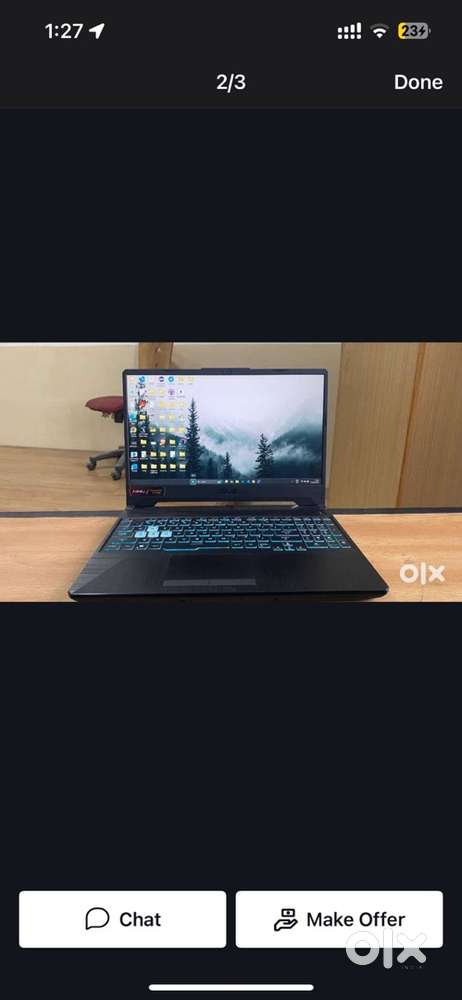 ASUS TUF F15 i5 10th Gen  16GB RAM  1.5TB SSD  4GB GPU