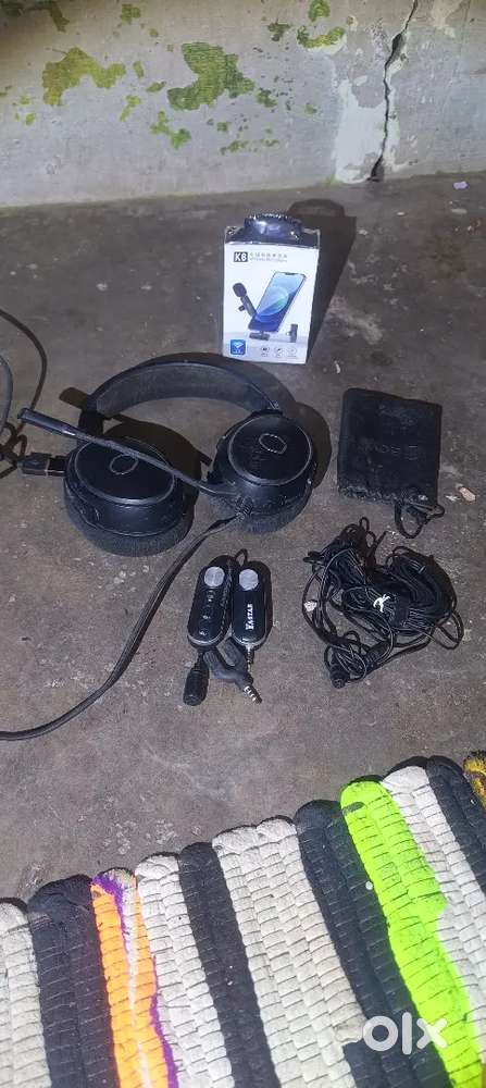 Cooler Master MH670 and BOYA And K8 mic