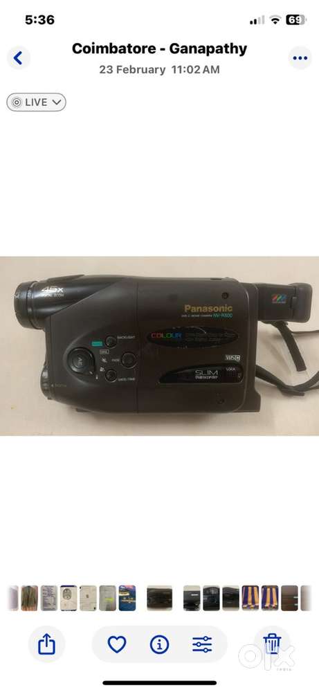 Imported video camera