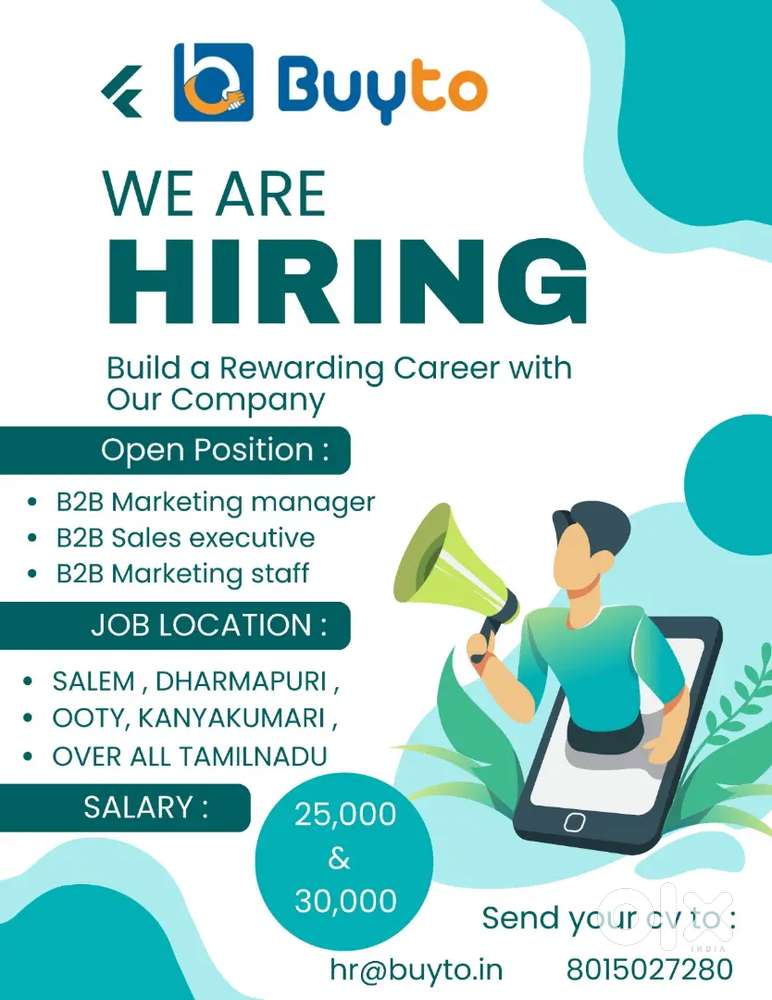 B2B SALES MANAGER