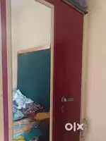 Iron wardrobe in good condition with mirror