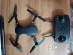 Drone with video recording camera