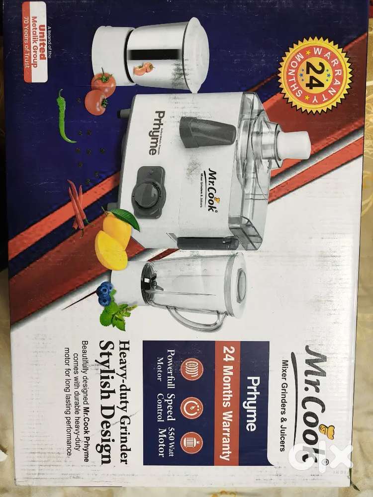 Juicer Mixer Grinder Mr. Cook Brand