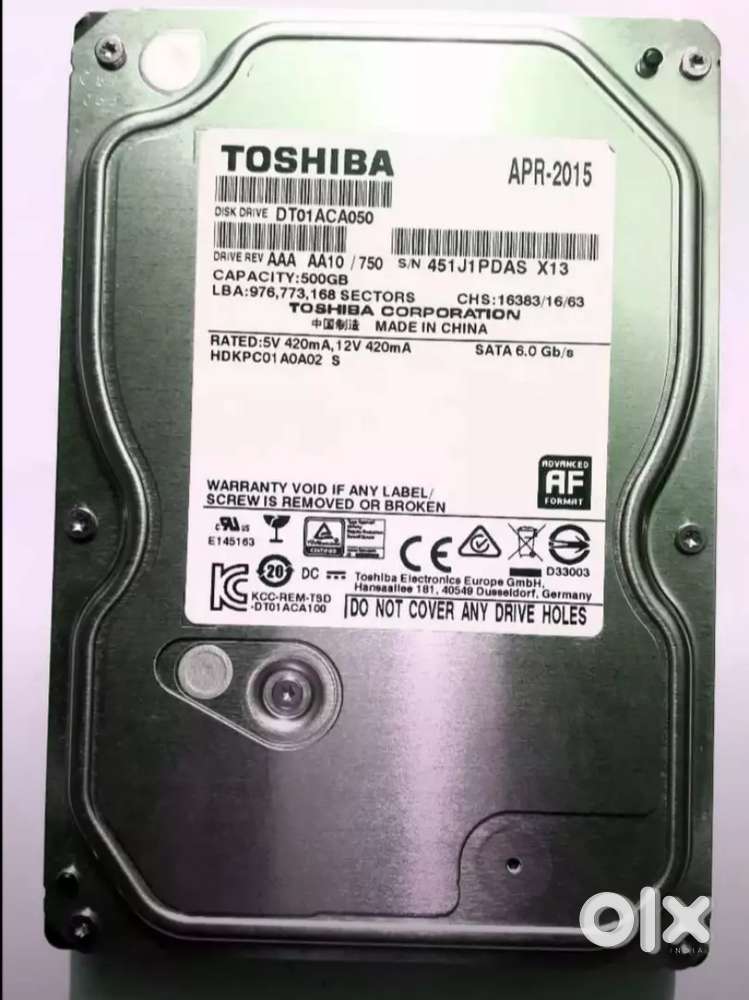 TOSHIBA Hard Disk