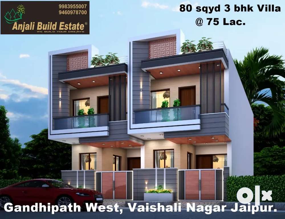 3 BHK luxurious Villa near Gandhi Path Vaishali Nagar Jaipur