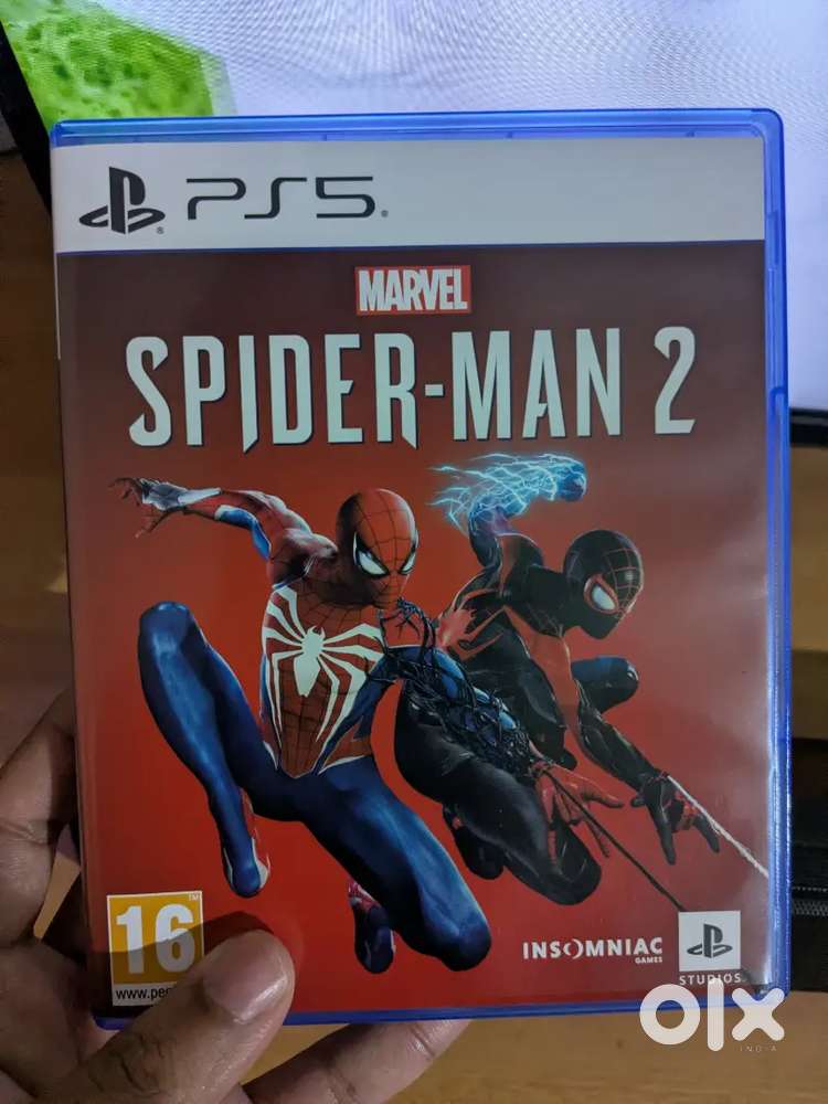 Spiderman 2 PS5 Disc (less than 1month used)