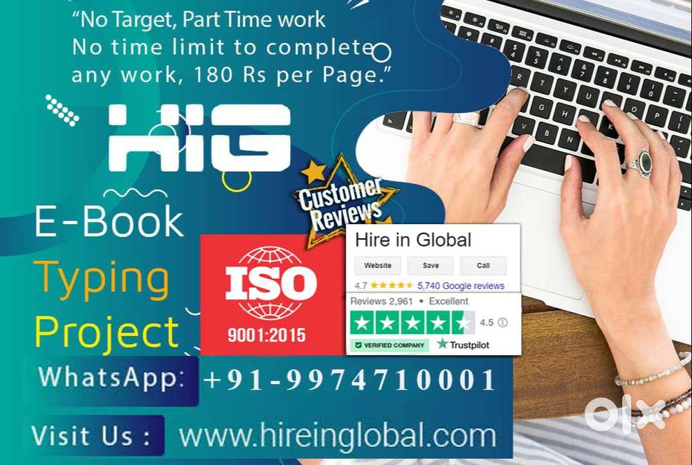 Top Rated Company for Data Entry Jobs - Work from Home - Part Time Job