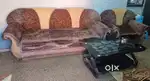 Sofa and table