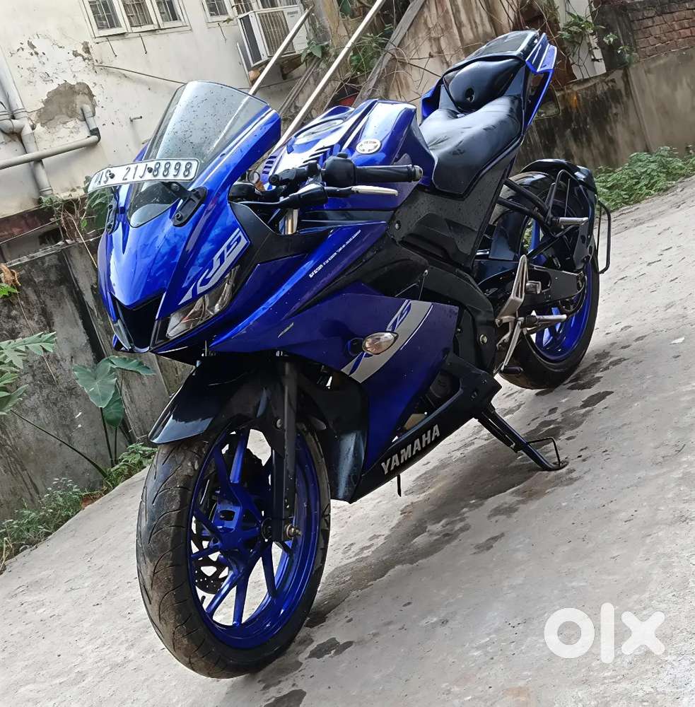 Yamaha R15 V3  bike is on showroom condition