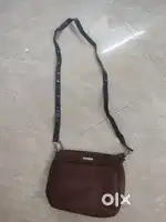 Brown Sling leather bag