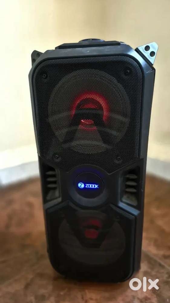 Zook rocker thunder plus bluetooth speaker 40watt stereo speaker