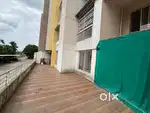 Huge balcony 2bhk semi furnished flat for Rent