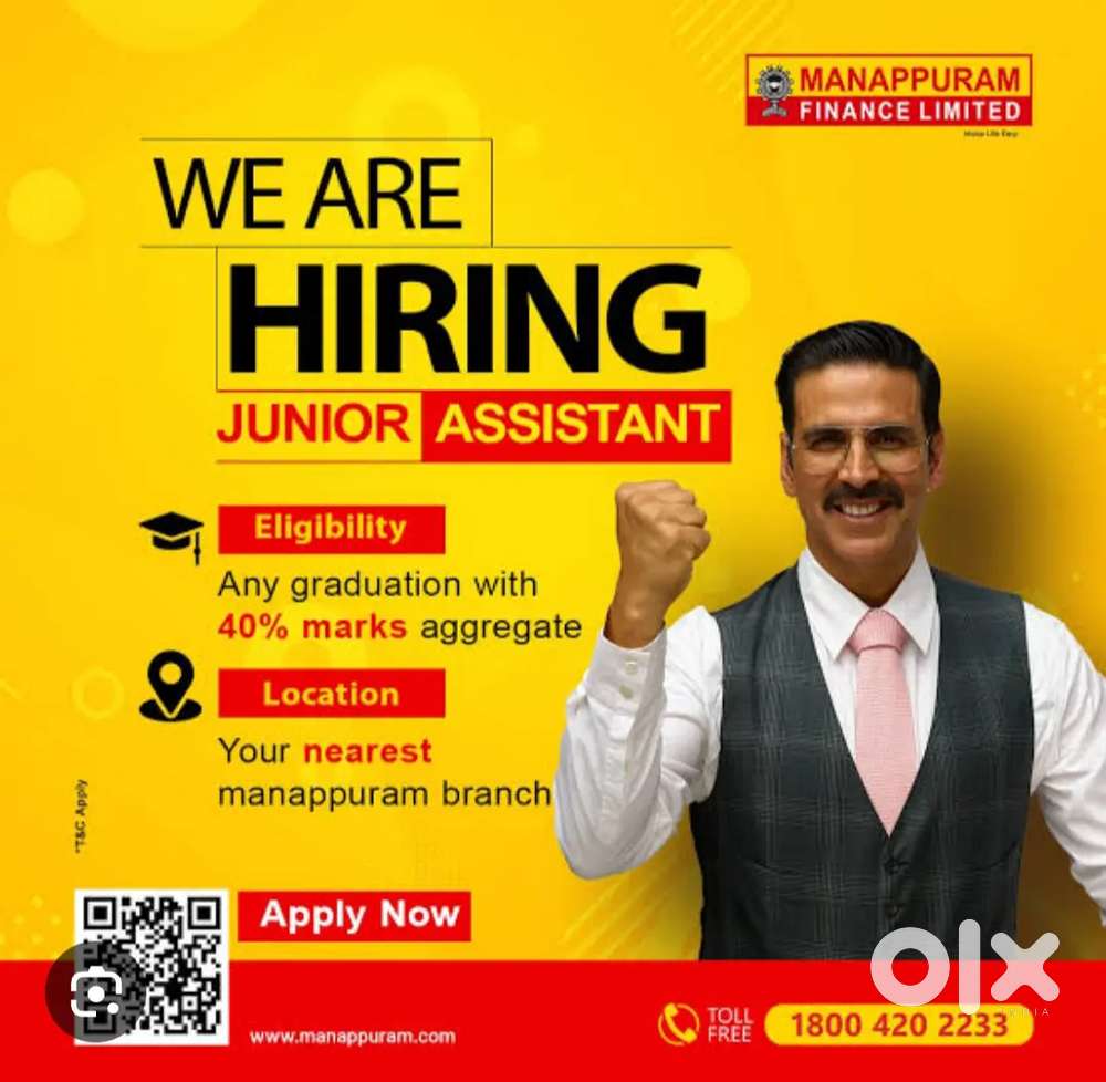 Office assistant, Relationship executive, Cashier