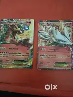 Pokemon trading Charizard card