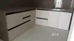 Kitchen modular with ss trolley