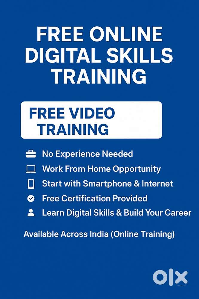 Free Online Digital Skills Training  Work From Home Opportunity.