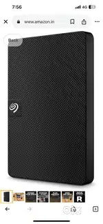 1 tb hard disk  only 1 time use