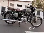 Royal Enfield dual disc gun metal gray