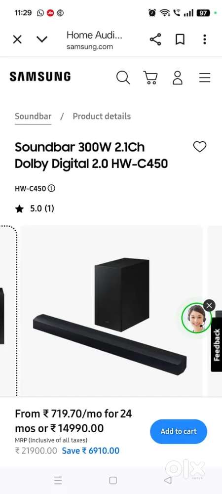 Samsung c450