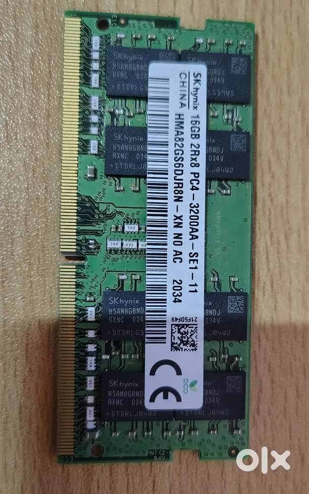 SK Hynix 16 GB DDR4 Laptop RAM