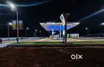 Mumbai-Goa highway BPCL Petrol Pump With Hotel /River Touch PLOT NH-66